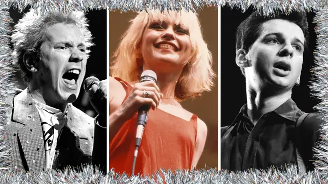 Christmas Day gig stars: John Lydon, Debbie Harry and Dave Gahan of Depeche Mode
