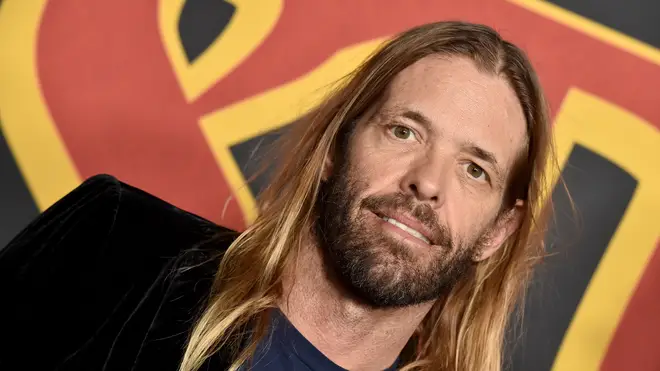 Taylor Hawkins attends the Los Angeles Premiere of "Studio 666" at TCL Chinese Theatre on February 16, 2022