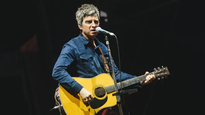 Noel Gallagher of Noel Gallagher's High Flying Birds performs on Day 6 at the Sziget Festival 2016