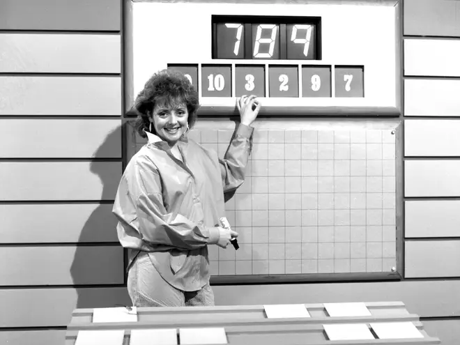 Carol Voderman on Countdown in 1985