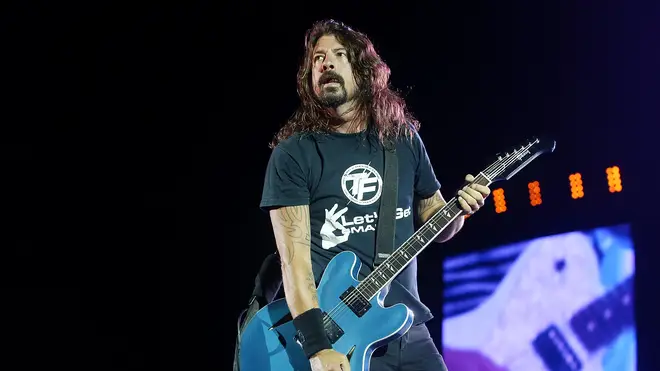 Dave Grohl Foo Fighters performs Live In Brisbane in 2015