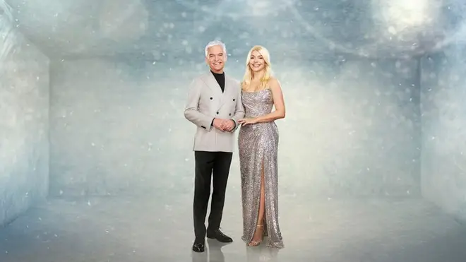 Philip Schofield and Holly Willoughby are the presenters of Dancing On Ice