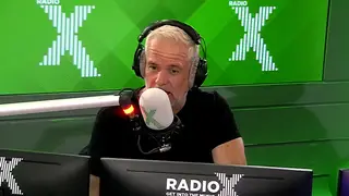 Chris Moyles rants about the new lights in the office