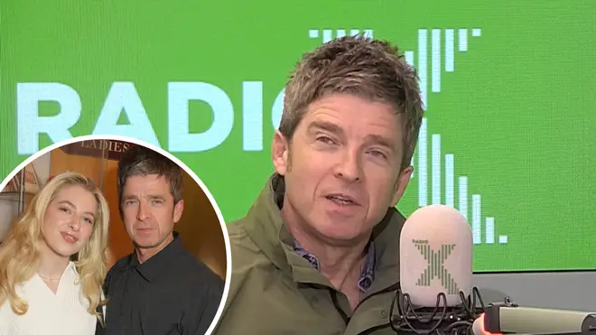 Noel speak to Radio X about his daughter Anais inset