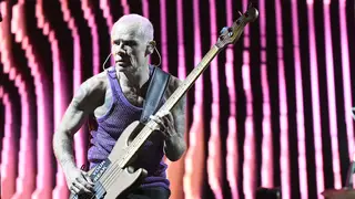 Red hot Chili Peppers' Flea at Austin City Limits Music Festival 2022