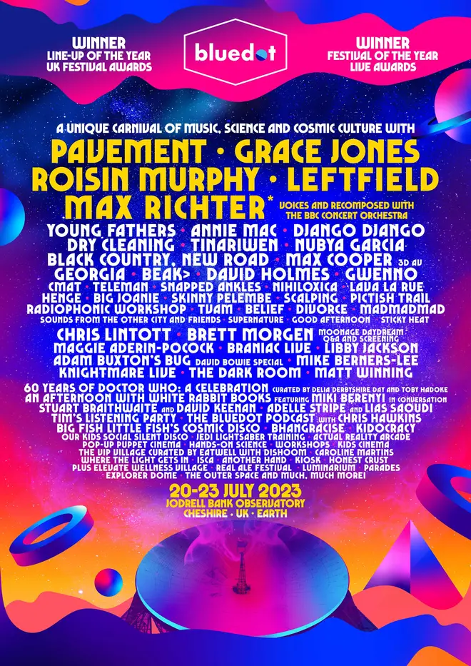 Bluedot Festival has shared its latest lineup for 2023