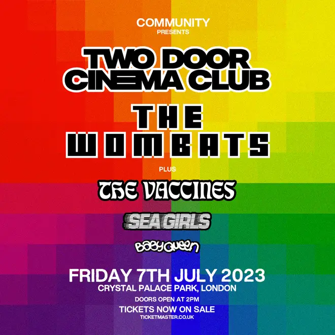 Community Presents: Two Door Cinema Club and The Wombats line-up revealed
