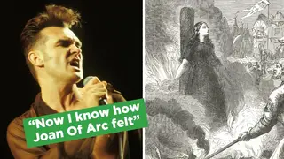 Morrissey and the tragic Joan Of Arc: united in song!