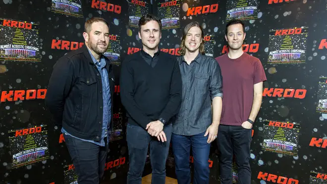 Jimmy Eat World in 2016: Zach Lind, Jim Adkins, Rick Burch and Tom Linton.