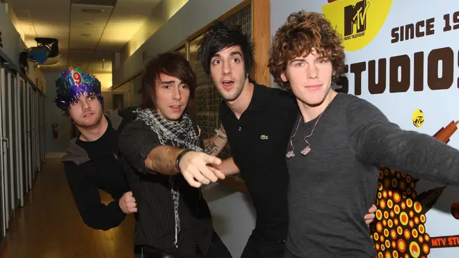 All Time Low at the 2009 MTV New Year's Eve show