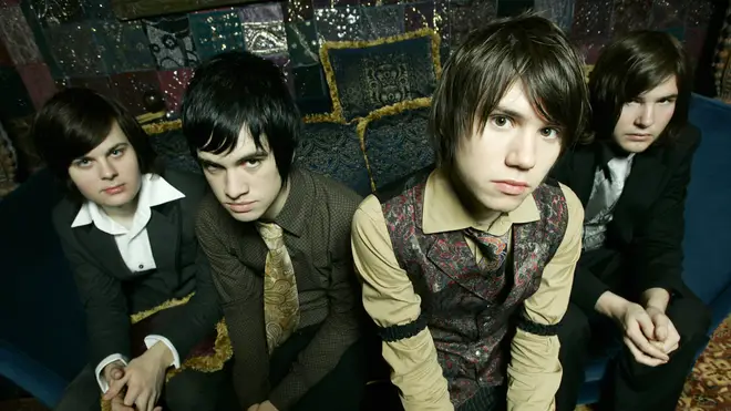 Panic! At The Disco in 2006: Spencer Smith, Brendon Urie, Ryan Ross, Brent Wilson