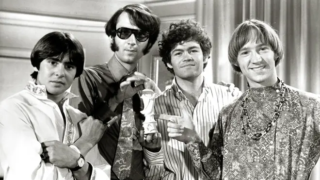 The Monkees in 1967: a Mancunian, a Texan, a Californian and a Connecticuter. Davy Jones, Mike Nesmith, Micky Dolenz and Peter Tork.
