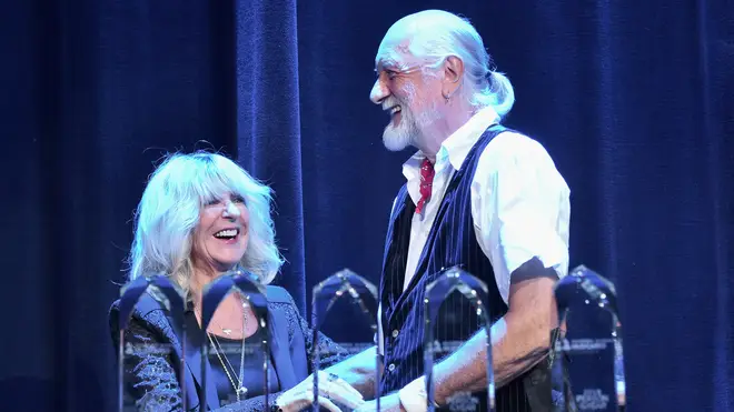 Christine McVie and Mick Fleetwood in January 2018