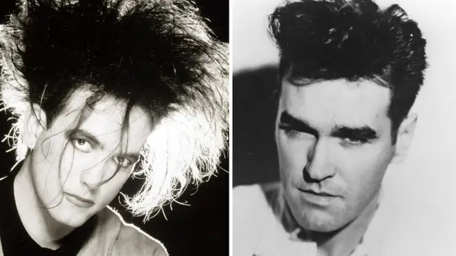 The Cure's Robert Smith and Morrissey