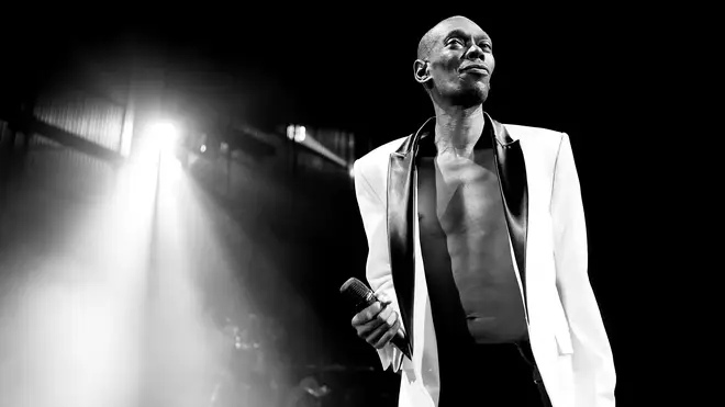 Maxi Jazz of Faithless performs at Brixton Academy in 2011