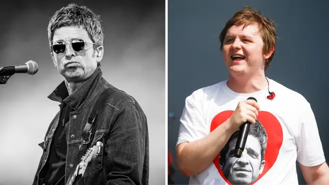 Noel Gallagher and Lewis Capaldi