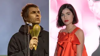 Liam Gallagher and his formerly estranged daughter Molly Moorish