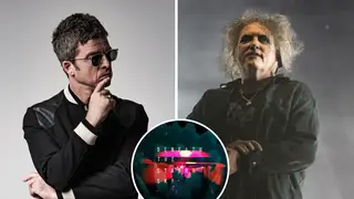 Noel Gallagher and The Cure's Robert Smith