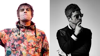 Liam Gallagher and his brother Noel Gallagher