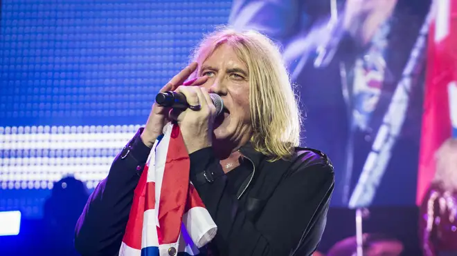 Def Leppard playing live in 2018