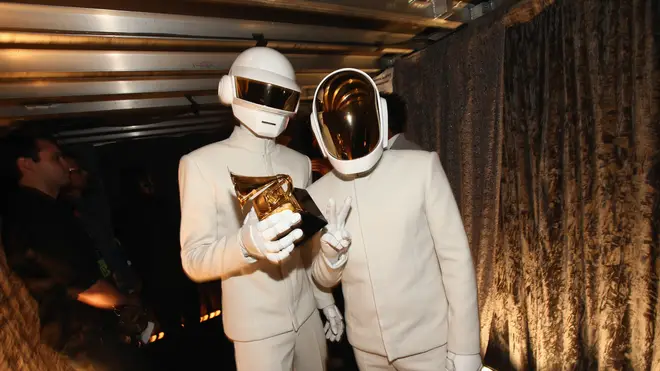 Daft Punk at the 56th GRAMMY Awards