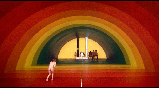 A typically psychedelic scene from Alejandro Jodorowsky's 1973 film Holy Mountain