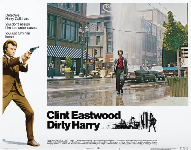 Dirty Harry starring Clint Eastwood (1971).