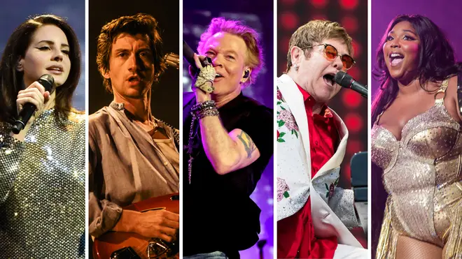 Lana Del Rey, Arctic Monkeys' Alex Turner, Guns N'Roses' Axl Rose, Elton John and Lizzo