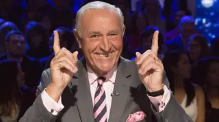 Len Goodman in 2018 on TV's Dancing With The Stars