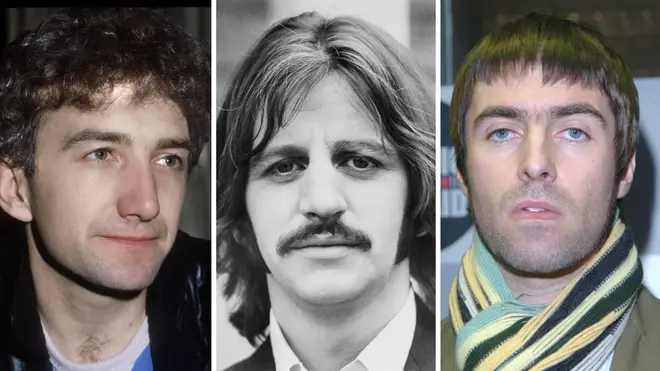 John Deacon, Ringo Starr and Liam Gallagher