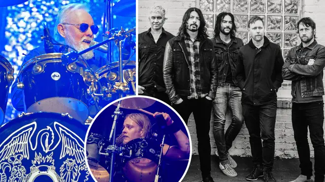 Roger Taylor has responded to speculation over his son Rufus joining Foo Fighters