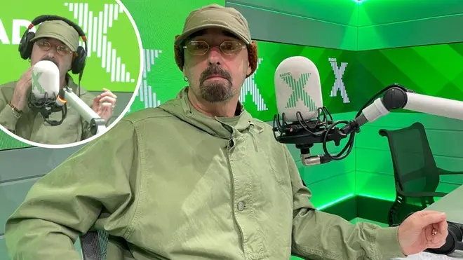 Bonehead opened up about his cancer battle on Radio X