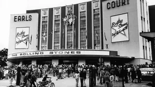 The Rolling Stones visit Earls Court in 1976