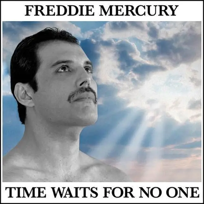 Freddie Mercury Time Waits For No One artwork