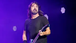 Foo Fighters performing at Reading Festival 2019