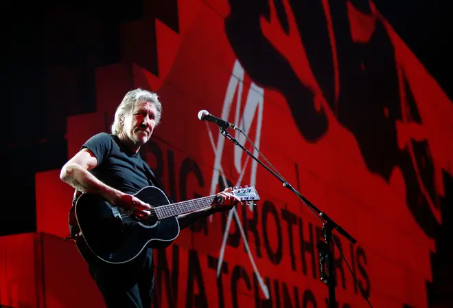 Roger Waters, still alienated after all these years, performing The Wall in Milan, April 2011.