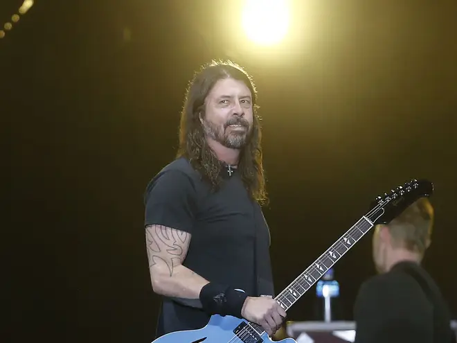 Foo Fighters' Dave Grohl Lollapalooza Chile 2022 - Day 1