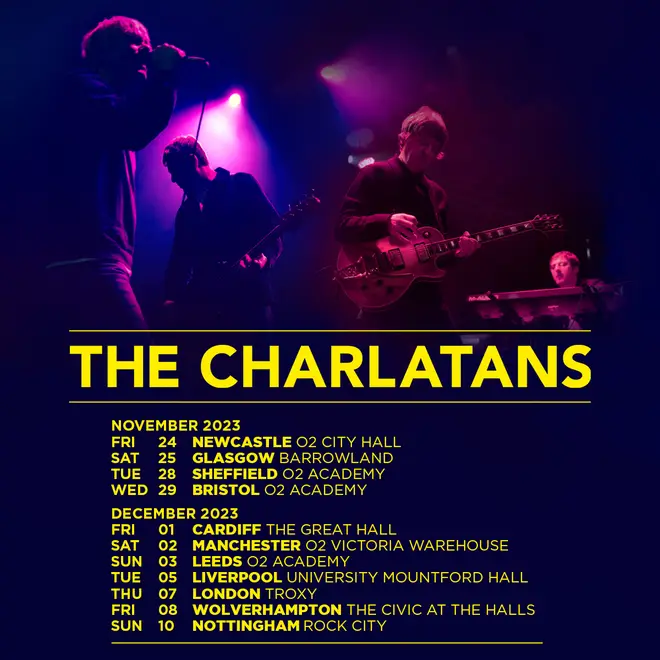 The Charlatans UK tour dates 2023