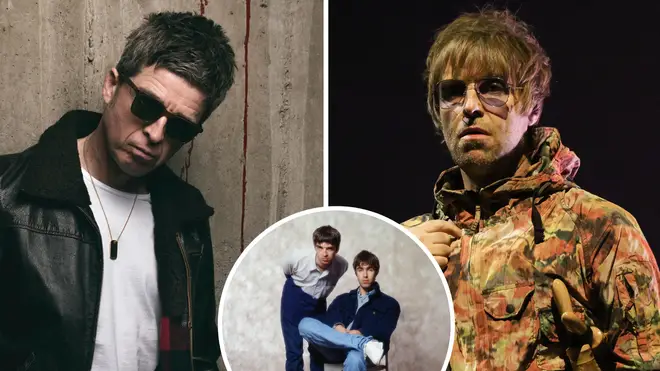 Noel Gallagher and Liam Gallagher