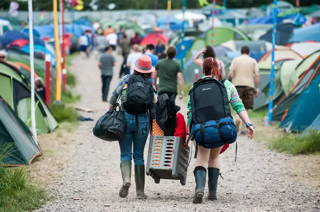 Arriving at Glastonbury 2023... have you got everything you need?
