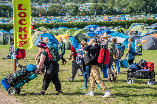 Only take what you need to Glastonbury