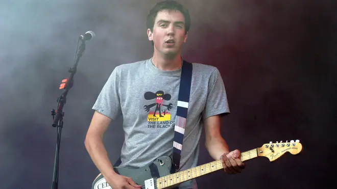 A young Gary Lightbody performing at T In The Park in Scotland.