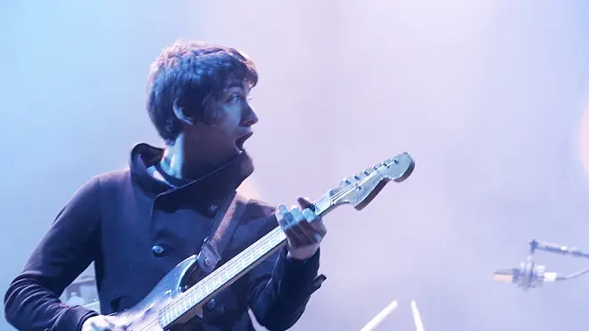Arctic Monkeys' Alex Turner at Glastonbury Festival 2007
