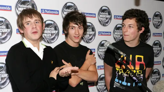 Arctic Monkeys win the Mercury Prize for their debut album Whatever People Say I Am... September 2006.