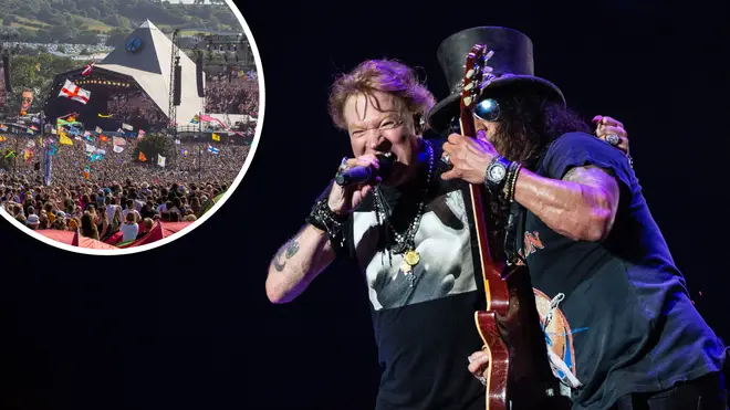 Guns N' Roses headline Glastonbury Festival this weekend