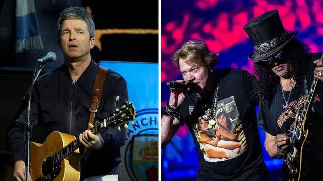 Noel Gallagher: he doesn't think the legendary rock act Guns N'Roses should be headlining Glastonbury