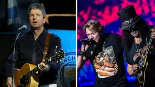 Noel Gallagher: he doesn't think the legendary rock act Guns N'Roses should be headlining Glastonbury