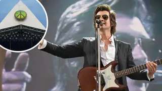 Alex Tuner WILL take the stage with Arctic Monkeys at Glastonbury this evening, according to organiser Emily Eavis