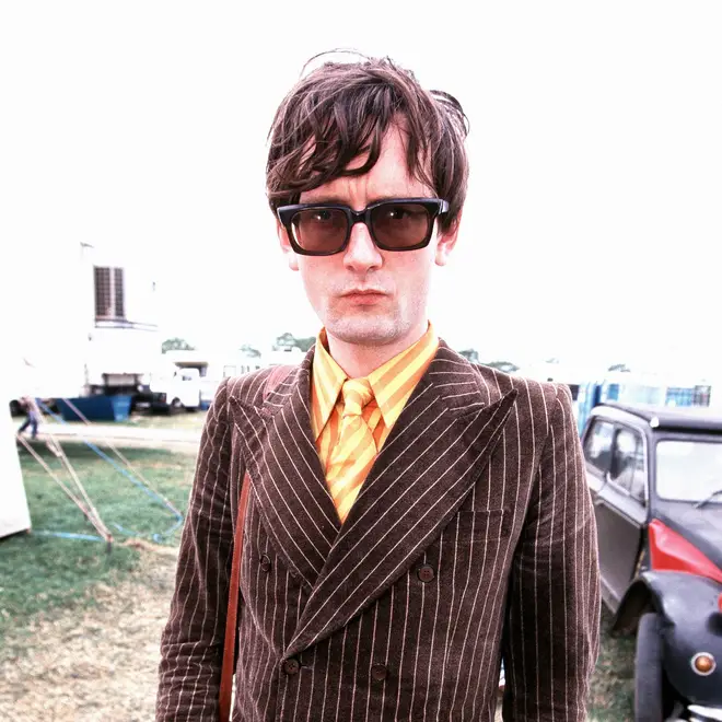 Jarvis, shortly before his triumphant stand-in set at Glastonbury 1995, when Pulp stood in for The Stone Roses