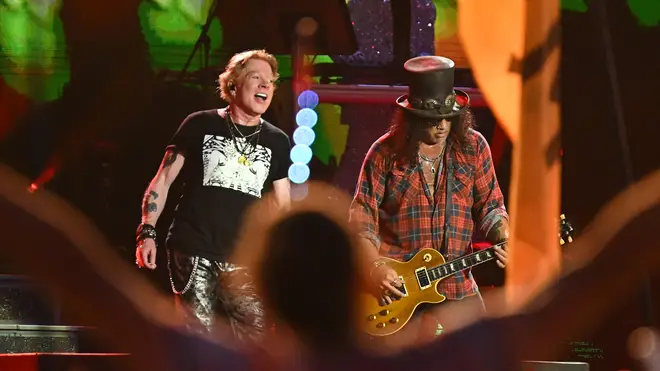Axl Rose and Slash of Guns N' Roses headline Glastonbury 2023